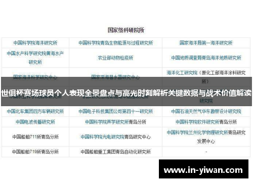 世俱杯赛场球员个人表现全景盘点与高光时刻解析关键数据与战术价值解读